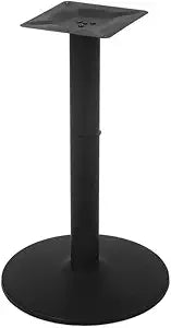 MBQQ 17.7'' Round Restaurant Table Base with 3'' Dia,28Height Furniture Legs