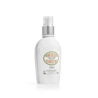 L'OCCITANE Almond Hair & Body Mist, Lightweight Fragrance Spray, 3.3 Fl Oz