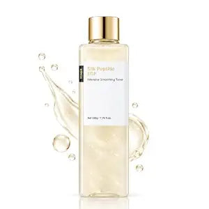 Silk Peptide EGF Tox Toner, Intensive Smoothing & Hydrating Toner for Face, Peptide Skin Care with Hyaluronic Acid, Collagen & Arginine, Lightweight Korean Skincare, 7.76 Fl Oz / 220 mL