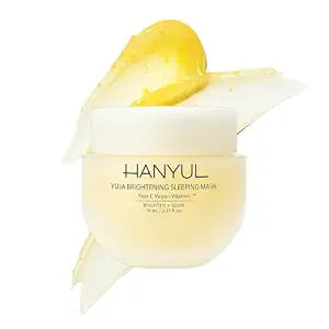 Hanyul Yuja Sleeping Mask Korean Yuzu Night Cream