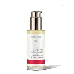 Dr. Hauschka Moor Lavender Calming Body Oil, 2.5 Fl Oz