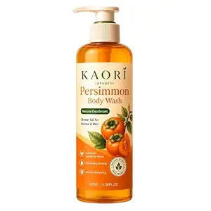Kaori Persimmon Body Wash for Old People Smell, 3.38 fl oz