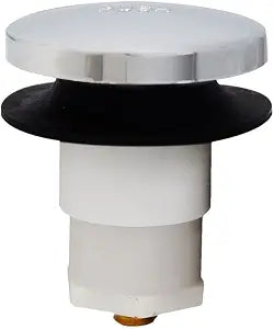 Westbrass 79338MOCP Replacement Tip-Toe Bathtub Drain Stopper with 3/8" Stem, Polished Chrome