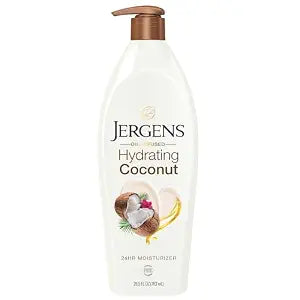 Jergens Hydrating Coconut Body Lotion For Dry Skin, 26.5 fl oz