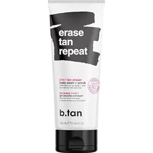 b.tan Self Tanning Remover - Erase Tan Repeat Skin Prep & Primer