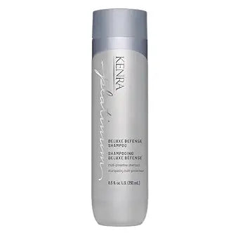 Kenra Platinum Deluxe Defense Shampoo | Strengthening + Breakage Prevention | Damage Repair | Shine Enhancing | Color Protecting | Sulfate Free | All Hair Types