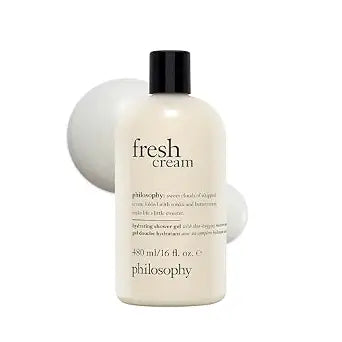 philosophy fresh cream shower gel - with notes of vanilla, whipped cream & tonka bean