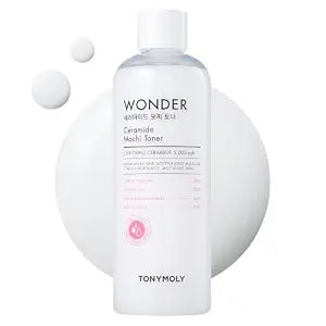 TONYMOLY Wonder Ceramide Mochi Milky Toner, Korean Hydrating Toner, 300ml
