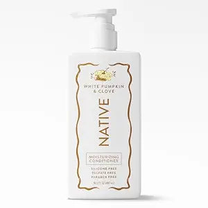 Native Silicone and Sulfate Free Moisturizing Conditioner, White Pumpkin & Clove, 16.5 fl oz