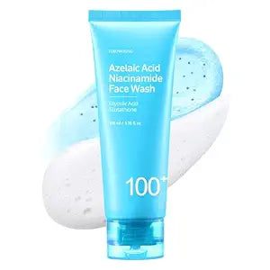 TOSOWOONG Azelaic Acid Niacinamide Face Wash for Blemish-Prone Skin, Pores