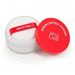 Sebum Control Powder, Translucent Setting Powder with Puff, 6 g