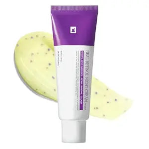 TOSOWOONG Real Retinol 0.1% Night Cream, Anti-Aging, Fine Lines, Wrinkles