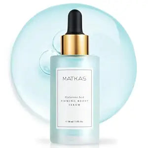 MATKAS Korean Firming Boost Hyaluronic Acid Serum for Hydration 1 Fl. Oz.