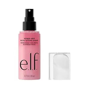 e.l.f. Power Grip Rosï¿½ï¿½ï¿½ï¿½ï¿½ï¿½ Setting Spray, Bright & Glassy Fini