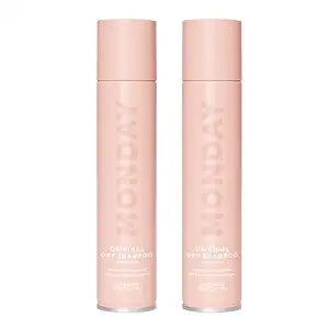 MONDAY HAIRCARE ORIGINAL Dry Shampoo with Keratin, oil-absorbing for All Hair Types 200 mL, Dual Pack