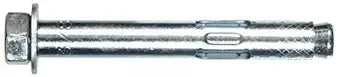 Hillman 1/2 in. Dia. x 3 in. L Steel Hex Head Sleeve Anchors 12 pk