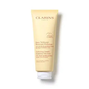 CLARINS Hydrating Gentle Foaming Cleanser for Normal to Dry Skin, 4.4 Oz