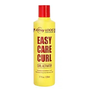 AllDay Locks Classic Easy Care Curl Activator, Easy Curling, 7.7 Oz Bottle