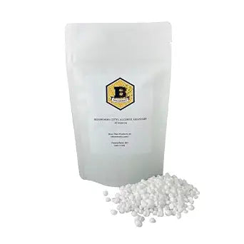 Beesworks Cetyl Alcohol 10 Ounces (0.625 lbs) | 100% Pure Cetyl Alcohol Granules for DIY Soaps, Lotions, Conditioners and Creams