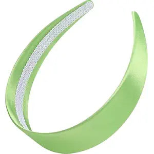 WantGor 1.6 Inch Wide Headbands Silk Satin Plain Headband for Women