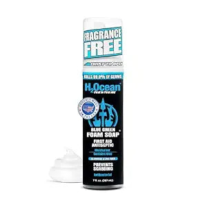H2Ocean Tattoo Soap Antibacterial - Tattoo Aftercare Foam 7oz