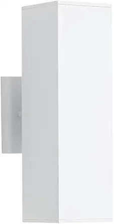 Cerdeco Aluminum Modern Outdoor Wall Light, Exterior Outdoor Wall Sconce Up Down Light Fixtures Matte White [ETL Listed]