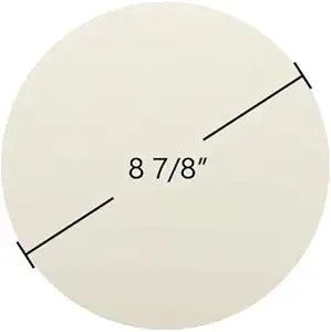 Lincoln Stove Round Ceramic Glass Panel Γ 8 7/8" Diameter