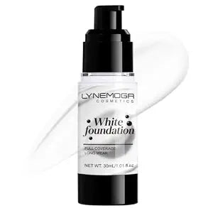 White Foundation, Liquid Foundation for Halloween Cosplay Makeup