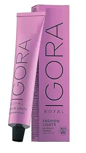 IG-ORA ROYAL FASHION LIGHTS(L-89 Red Violet) Permanent Cream Highlight Hair Color Dye FASHION LIGHTS 2025-2026 Version 60 ml