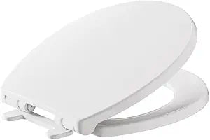 American Standard 5024B65G.020 Transitional Slow-Close & Easy Lift-Off Round Front Toilet Seat, White