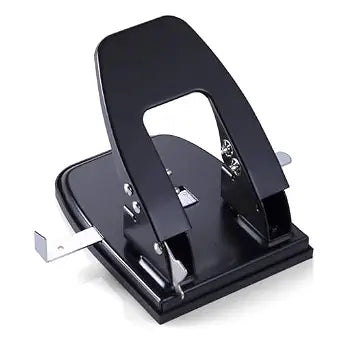 Two Hole Punch for Paper, 30 Sheets, Black, 90079