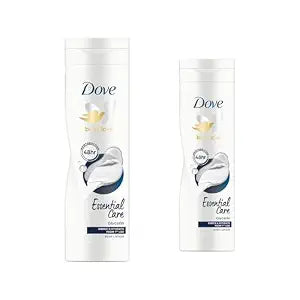 Dove Essential Nourishment Body Lotion - Dry Skin (250ml) - Pack of 2 by Dove