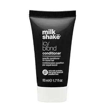 milk_shake Icy Blond Conditioner | Mutes Yellow Tones in Blond Hair