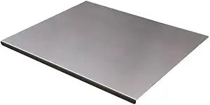 Cutting Board for Kitchen, Food Grade Stainless Steel Cutting Board with Lip, Metal Chopping Board for Meat, Fruits, Vegetables, Bread, and Baking (60 x 40cm/23.6 x 15.7 in)