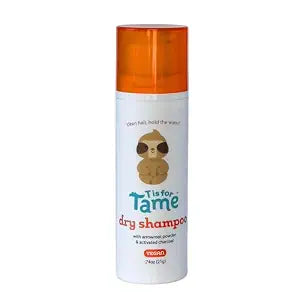 T is for Tame Powder Puff Dry Shampoo for Babies & Kids, Non-Aerosol