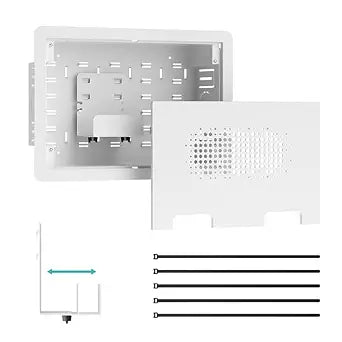 PEGZONE 9" in-Wall Media Box Recessed Outlet Cable Management Kit