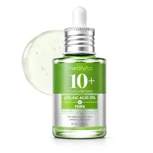 Azelaic Acid Serum 10% with PDRN & Centella Asiatica, Face Serum for Blemish-Prone & Oily Skin, Helps Improve the Look of Uneven Tone, Visible Redness & Excess Shine 1.01 fl oz / 30 mL