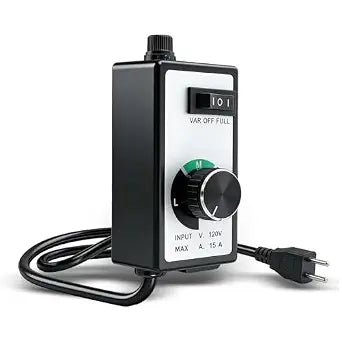 waltyotur AC 120V Replacement for Router Fan Variable Speed Controller Electric Motor Rheostat