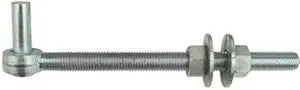 2 Pack - NATIONAL/SPECTRUM BRANDS HHI N130-641 3/4 x 10 Zinc Bolt Hook