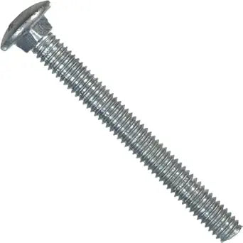 Hillman 1/2 in. Dia. x 10 in. L Hot Dipped Galvanized Steel Carriage Bolt 25 pk