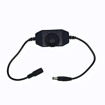 Litever LED Dimmer Switch,PWM Stepless Dimming, DC12/24V 3A, Black
