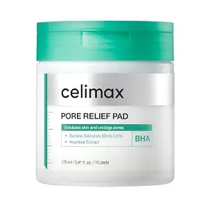celimax Toner Pads Exfoliating BHA Pore Relief 70 Pads