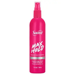 suave+ Max Hold Non-Aerosol Hairspray, Frizz Control, 11 fl oz