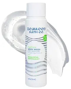 Seaweed Bath Co. Hydrate Body Wash, Eucalyptus Peppermint, 12 oz