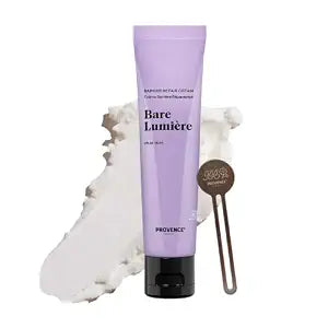 Provence Beauty BARE LUMIÈRE Skin Barrier Repair Cream – 5-in-1 Face Moisturizer with Ectoin, Encapsulated Probiotics & Aloe Vera – Hydrates, Primes, Boosts Glow & Strengthens the Skin – 2 fl oz