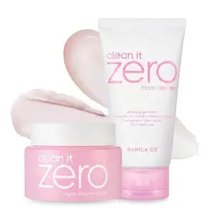 BANILA CO Clean It Zero Day & Night Cleansing Duo - Balm & Foam Set