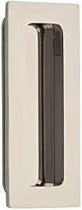 Emtek, Modern Rectangular, Flush Pull, 1-3/4" x 4", Polished Nickel