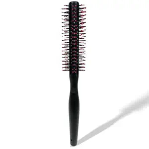 Styling Curling Comb, Round Brush for Blow Drying, Detangling, and Curling - for Home and Salon Use