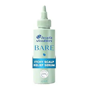 Head & Shoulders Anti-Dandruff Bare Scalp Relief Serum, 0.1% Pyrithione Zinc, for Itch Relief and Scalp Comfort, 4.2 fl oz