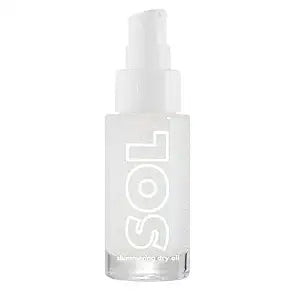 ColourPop x Twilight Sol Shimmering Dry Body Oil - Moisturizing Body Care, Shimmer Oil & Glowy Summer Makeup - Infused with Nourishing Coconut, Argan & Almond Oils - Like Diamonds (0.16 Fl Oz)